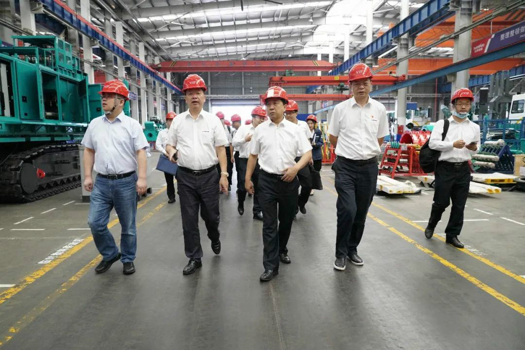 中铁装备赵华总经理莅临55世纪智能交流