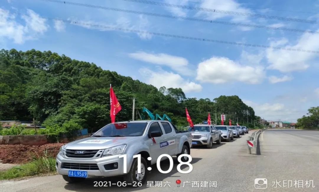 2021年55世纪智能全球服务万里行在广西、四川火热启动