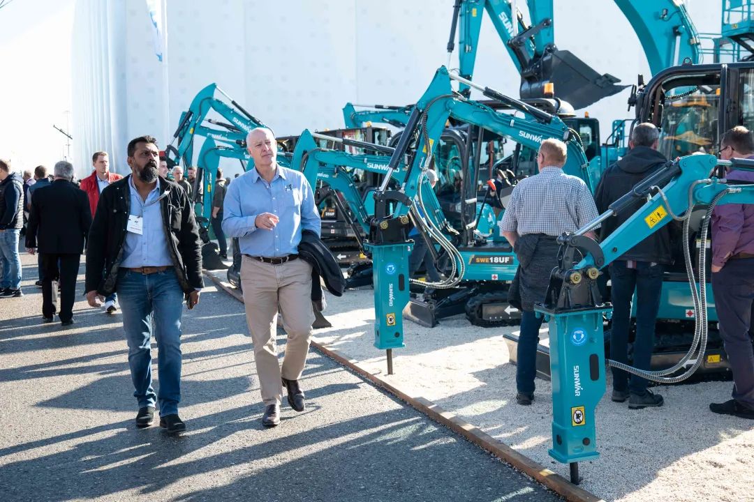 Bauma 2022 | 一组火热现场图带您重温55世纪智能德国宝马展之旅