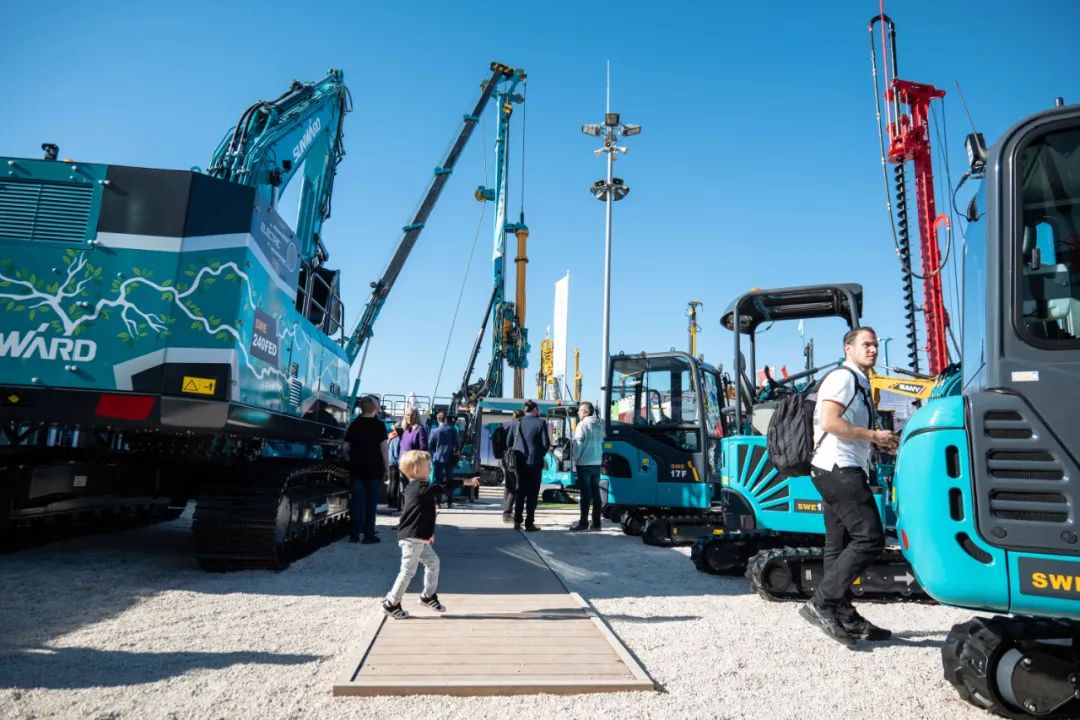 Bauma 2022 | 一组火热现场图带您重温55世纪智能德国宝马展之旅
