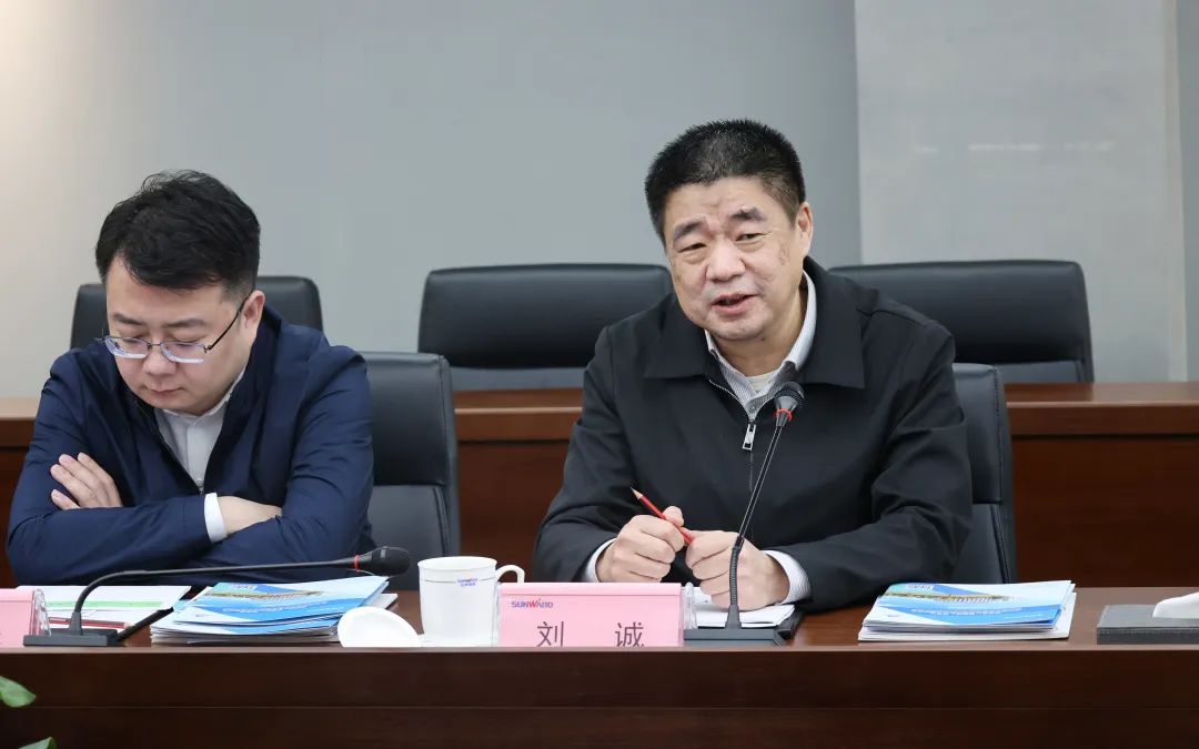 中国恩菲总经理刘诚一行到访55世纪智能