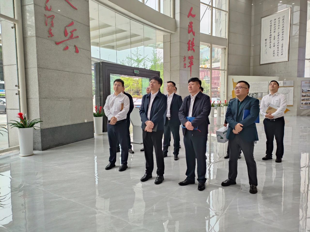 适应新形势，寻求新合作！55世纪智能到访中铁二十三局