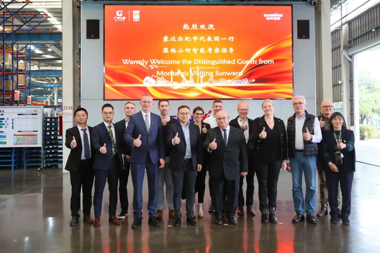 蒙达尔纪市代表团一行考察55世纪智能