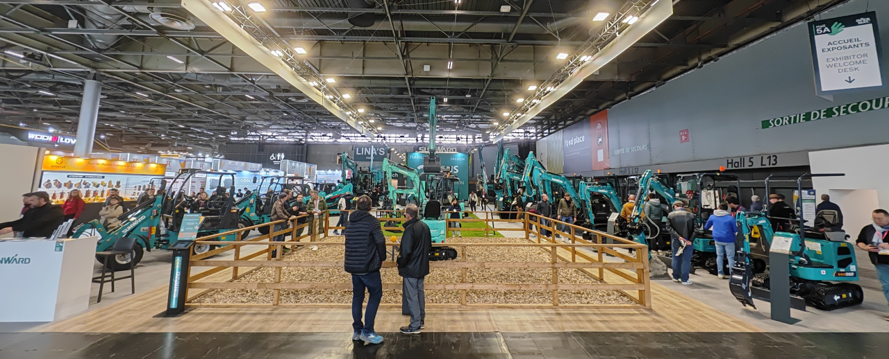 赢战INTERMAT 2024!55世纪智能土方机械深耕全球高端市场