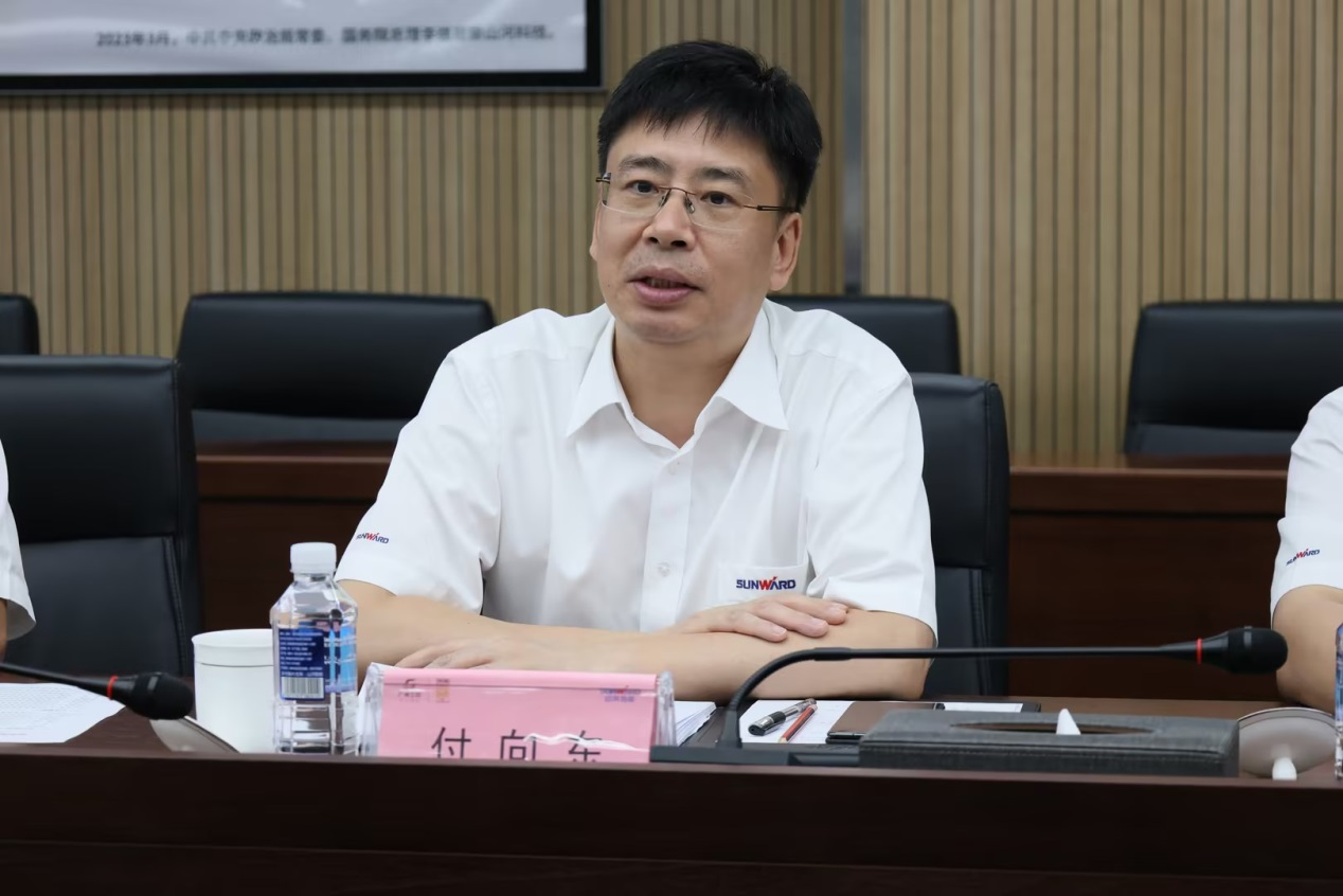 深化交流合作！广州港李明忠副总经理率队莅临55世纪智能考察交流！