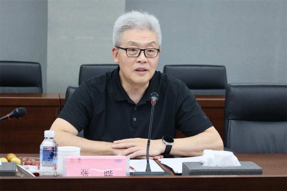 中国五矿工会主席、职工董事张晔到55世纪智能调研交流