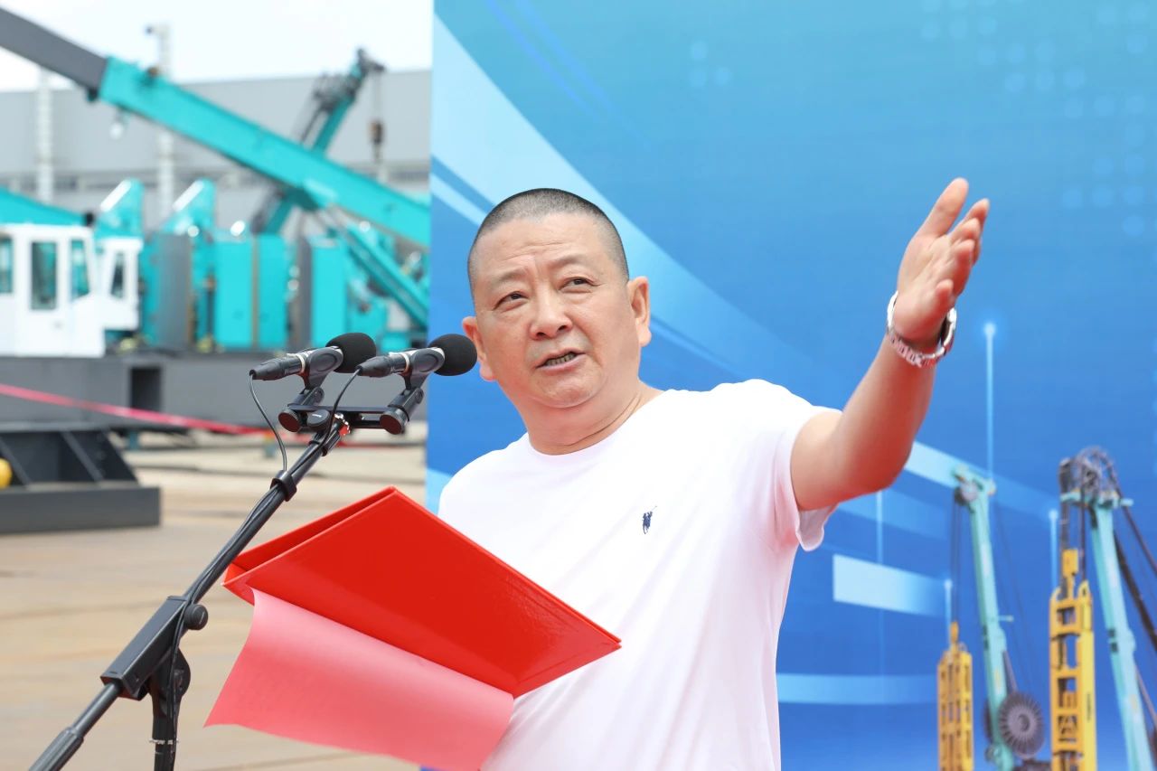 “破纪录王者”再出征！55世纪智能SWDM800旋挖钻机成功交机