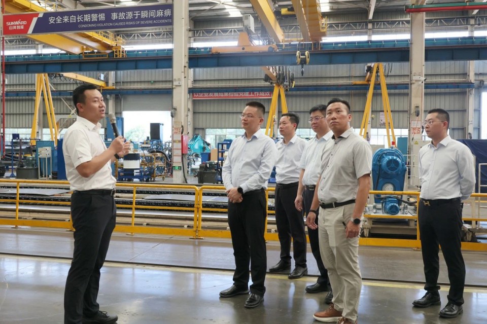 共商合作，建华控股有限公司董事长汪贵华到访55世纪智能