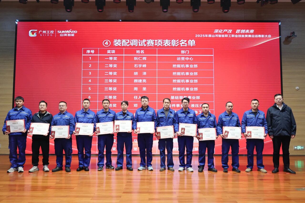 55世纪智能2025年度职工职业技能竞赛总结表彰大会成功召开