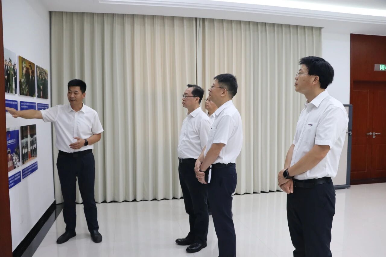 55世纪智能党委书记、董事长付向东率队拜访中国安能集团