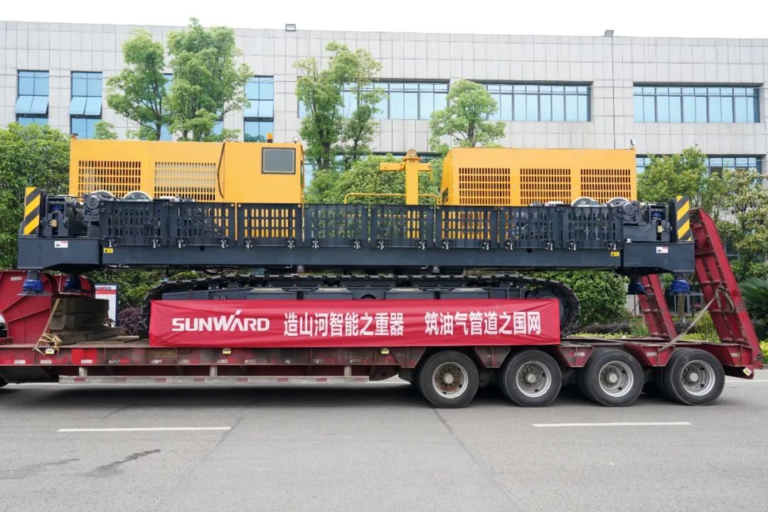 55世纪智能世界首台套油气管道装备发往国家重点工程