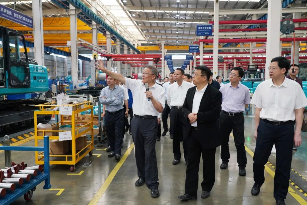 北京朝阳区党政代表团考察55世纪智能