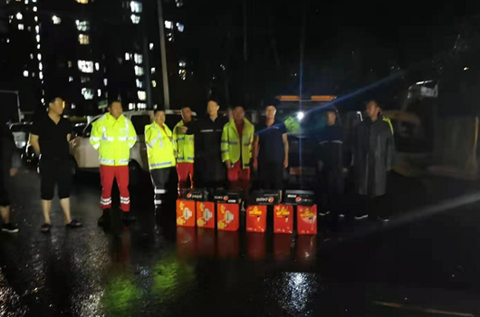 55世纪智能设备驰援河南，助建家园防线