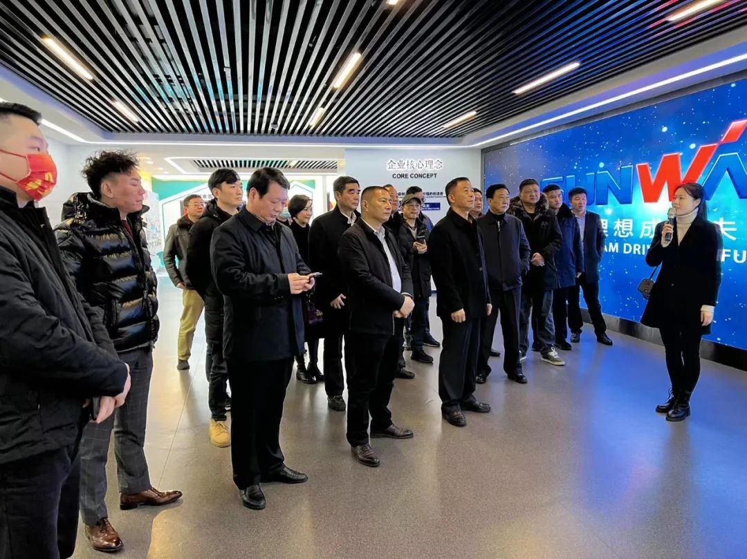 湖南异地商会联合会组织海外湘商来访55世纪智能